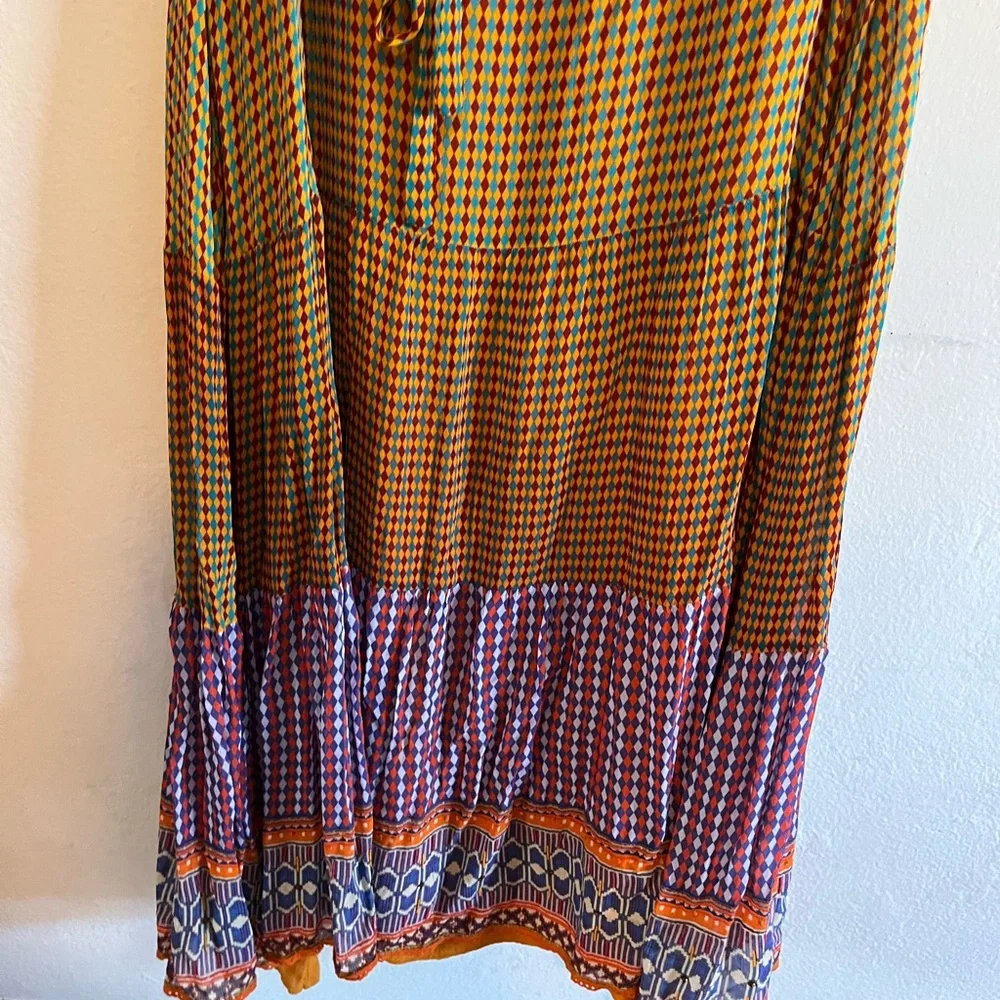 Anthropologie Aelyn Beaded Maxi Dress by TANVI KEDIA Size 8 - Picture 12 of 14